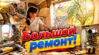 КУПИЛИ ДВЕРЬ И ПОСТАВИЛИ ОКНО! Большой ремонт своими руками 🛠️ ИЗ ГОРОДА В ДЕРЕВНЮ 954 серия