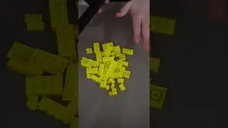 New Lego Yellow Color Under Black Light