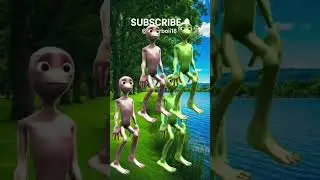 Part-168 Dame tu cosita|alien dance|funny alien#comedy #color dance#crazzyalienz#funny 🤣i want