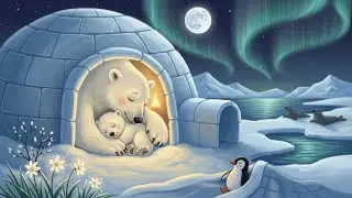 Wrapped in Mama’s Love | Soothing Sleep Music for Kids ❄️🤍🎵🌨️