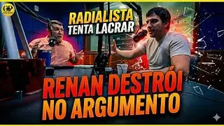 DEBATE TENSO: Renan Santos vs Radialista (Ele n&atilde;o esperava por essa)