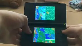 Sonic Rush gameplay on Nintendo DS Lite