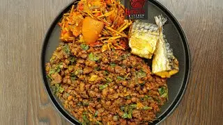 Culinary Harmony: Achicha (Dry Cocoyam) and Fio fio (Pigeon Peas)  Fusion Delight | Taste Test 2023