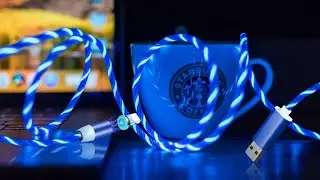 3 in 1 USB Light Up Magnetic Charging Cable 2020