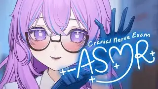 ASMR Super Close Cranial Nerve Exam 🩺 【Whispers, Medical Roleplay】