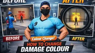 CHANGE YOUR DAMAGE COLOUR 💀🔥 | RED DAMAGE SECRET 🥶 | HOW TO CHANGE DAMAGE COLOUR IN FF ✅