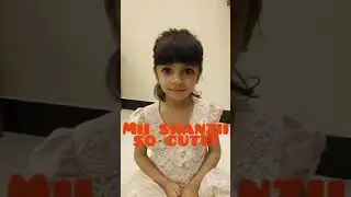 Mii Shanzii so cute! with a dancing Barbie🎸
