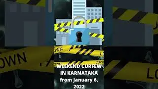 Weekend Curfew in Karnataka 2022 | #Shorts