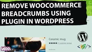 How to Remove WooCommerce Breadcrumbs using Plugin in WordPress | Shop | Product