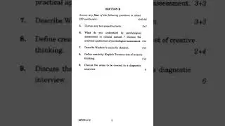 MPCE 012   IGNOU December 2019 Question
