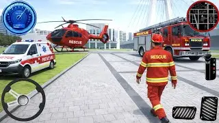 Fire Engine Rescue Simulator | City Fire Truck Emergency | Android Gameplay