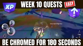 Be chromed for 180 seconds combined in a single match - Fortnite