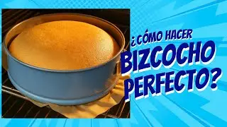 Bizcocho 3 ingredientes | Ideal para 3 leches