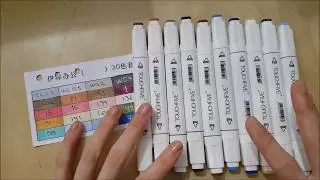 Rotuladores Touch Five (alternativa a Copic low cost)