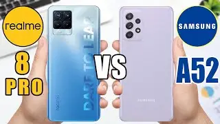 Realme 8 Pro vs Samsung Galaxy A52