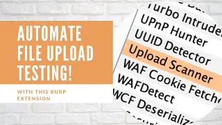 Расширение Upload Scanner Burp: повысьте свои навыки взлома загрузки файлов #bugbounty #upload #h...