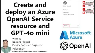 Начните работу со службой Azure OpenAI | Легко создавайте и развертывайте модели