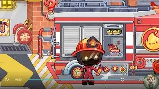SQUID GAME Firefighter 👩&zwj;🚒: First day on the Job! Avatar World