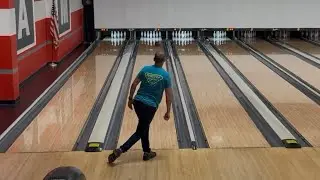 Bowling ASMR. Sport shot practice league. 34&rsquo; Wolf (week 2). Better scores this week.
