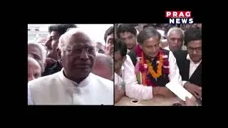 Who will be the next AICC President? The Battle between Tharoor and  Kharge continues