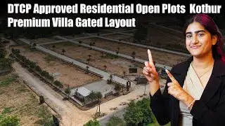 Residential plots near international airport | Residential Plots HMDA Approved | #gatedcommunity