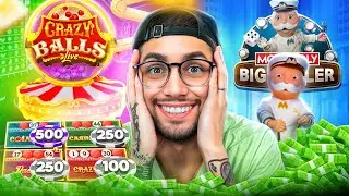 CRAZY BALLS VS MONOPOLY BIG BALLER!!! *QUAL &Eacute; MELHOR?*