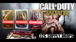 325 SUPPLY DROPS!!! - Call Of Duty WWII (common, rare, winter, resistance)