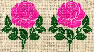 🌹🌹 Letest Dusuti Rose Flower Design in Hindi. || दुसुती का गुलाब का फूल बनाना सीखे ||🌹🌹