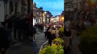 Queen's Jubilee celebrations lymm the  cross