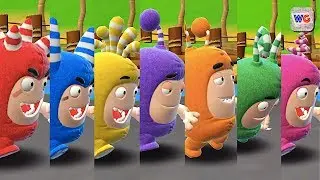 Oddbods Turbo Run - Fuse, Pogo, Bubbles, Jeff, Newt, Zee and Slick