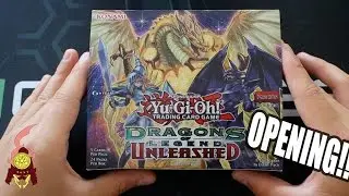 *YUGIOH* THE BEST! DRAGONS OF LEGENDS UNLEASHED BOOSTER BOX OPENING! CYBERS ANGELS +MORE! 2016! WOO