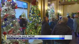 Tickets on sale for Festival of Trees at the Embassy
