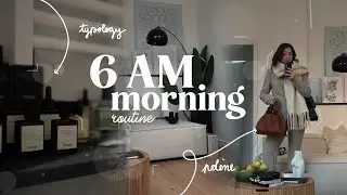 6AM MORNING ROUTINE - réaliste ☕️
