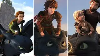 Evolution Hiccup and Toothless movies