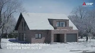 Ecodan luft-vattenv&auml;rmepumpen f&ouml;r extremkyla