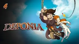 Deponia - 100% Walkthrough Part 4 : Contacting Cletus