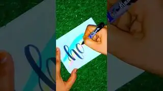 Hope |quote calligraphy |handlettering | satisfying creative art #shorts #viral#calligraphy #artist