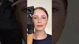 Яркое окрашивание бровей🔥 #brows #makeup #бровист #makeuptutorial #брови
