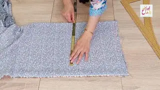 خياطة فستان صيفي للمحجبات 