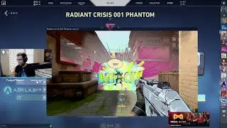 ShahZaM FIRST REACTS TO THE RADIANT CRISIS 001 BUNDLE | VALORANT NEW SKIN