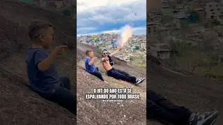 Quem solta foguete por causa de uma m&uacute;sica? EU! 🤣🔥 #FunkEstourado