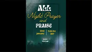 All Night Prayers 🙏🏾🔥