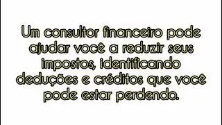 5 motivos para voc&ecirc; contratar um consultor financeiro!!!