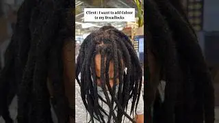 Dreadlocks TRANSFORMATION 😍 Before & After 🖤💙💜 | Dreadlocks Upgrade | Colourful Dreads #dreadlocks