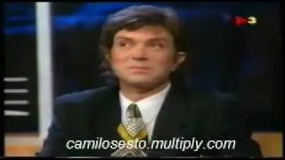 Camilo Sesto en TV española con Andreu Buenafuente (2)