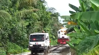INILAH LOKOMOTIF YANG MELEWATI PASAR BARU KASANG