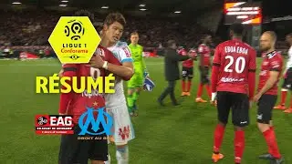 EA Guingamp - Olympique de Marseille ( 3-3 ) - Résumé - (EAG - OM) / 2017-18