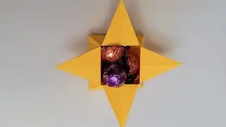 Çok kolay kağıttan şekerlik nasıl yapılır