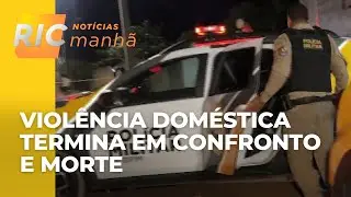 Violência doméstica em São José dos Pinhais termina em confronto com a polícia e morte