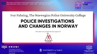 Ivar Fahsing, Norwegian Police University College 